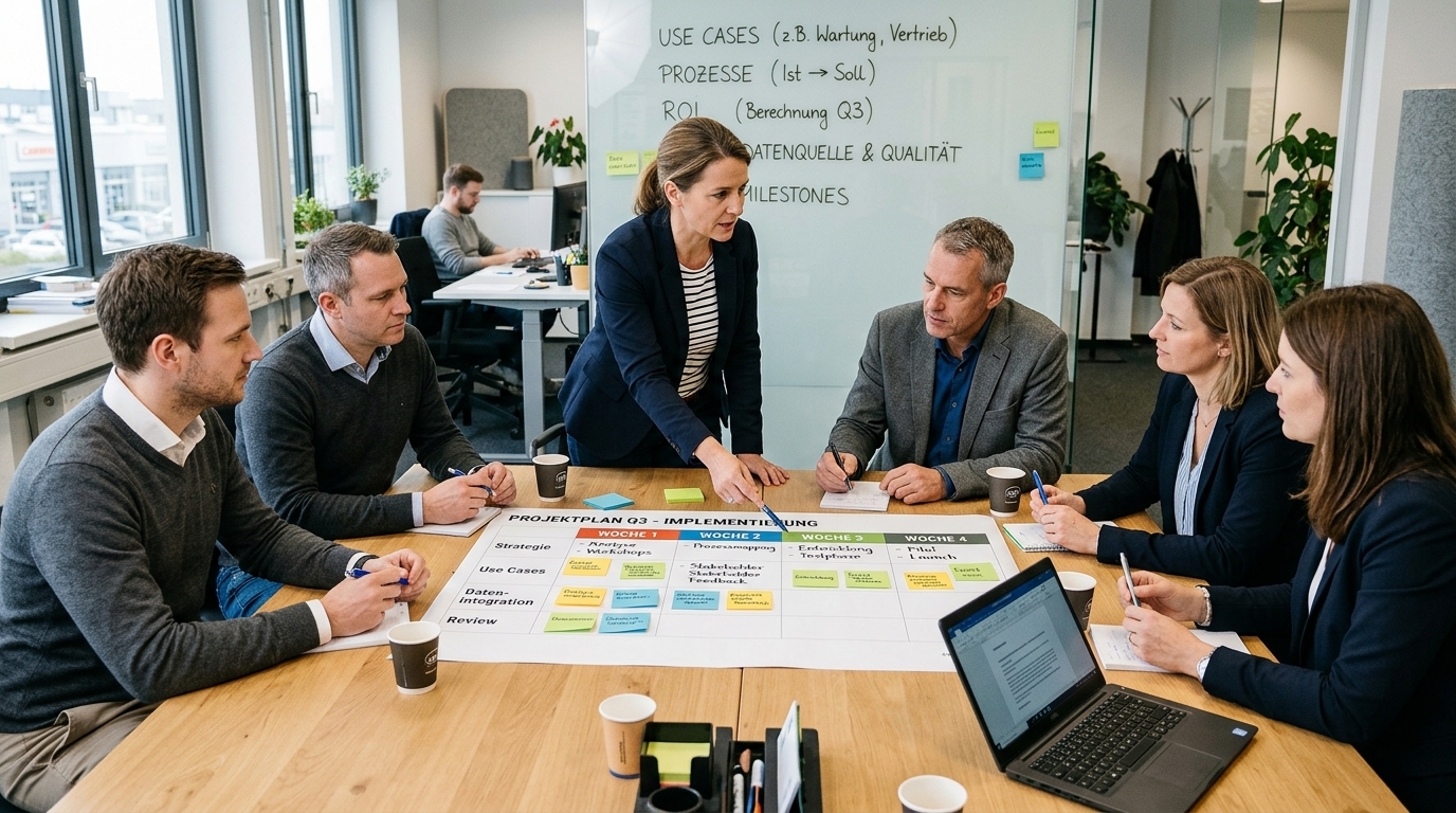 Wie du in 30 Tagen drei sinnvolle KI-Anwendungsfälle in deinem Unternehmen identifizierst